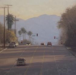 "Valley Light"  8x8, Oil