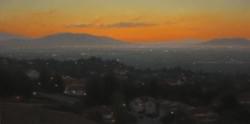 "The San Fernando Valley Awakens"  24x48, Oil