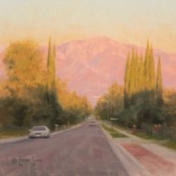 "Last Light"  8x8, Oil