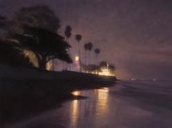 "A Santa Barbara Evening"  18x24, Oil, $2450