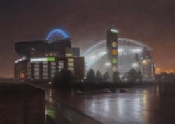 "After the Game"  25x35, Oil, $3800