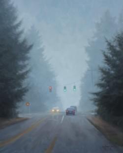 "Into the Mist"  20x16, Oil, $1600