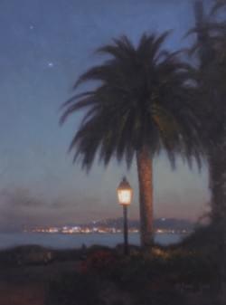 "Santa Barbara Serenity" 12x9, Oil, $1200