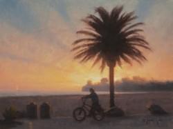 "West Beach Cruising" 9x12, Oil, $1100