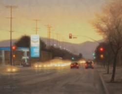 "Urban Dawn"  14x18, Oil, $1500