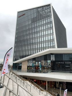 FWD building solutions - entreprise de parachèvement - Réalisation bâtiment Infinity Luxembourg extérieur 3