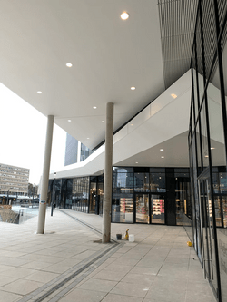 FWD building solutions - entreprise de parachèvement - Réalisation bâtiment Infinity Luxembourg extérieur 2