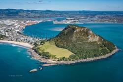 Mount Maunganui. Tauranga Harbour.