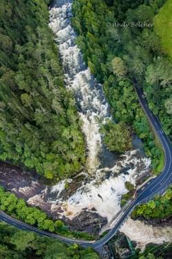 McLaren Falls Park after heavy rain.