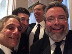 Tony Danza, Mark Simone, Bill Rudin, Drew Nieporante