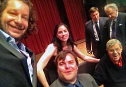 Jeffrey Ross, Sarah Silverman, Jack Black, Jerry Lewis and Stewie Stone
