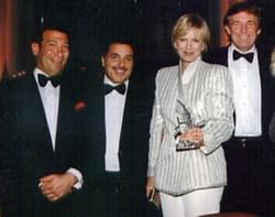 Barnes & Noble Chairman Len Riggio, Diane Sawyer and Donald Trump