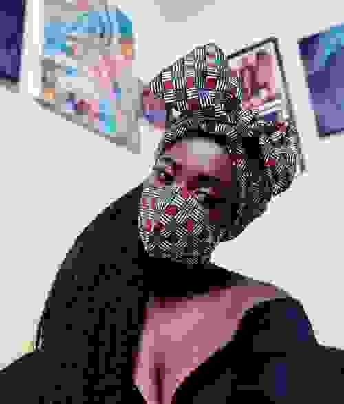 FaceMask & Headwrap Set 7