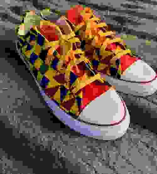 Kente Chucks