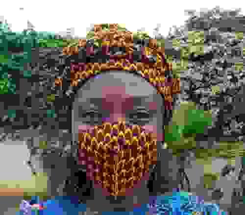 FaceMask & Headwrap Set 6