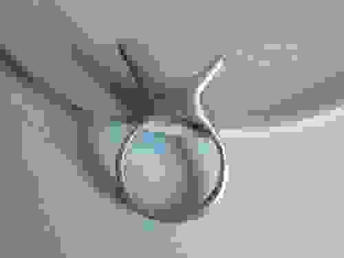 Infinity Silver Antler Ring