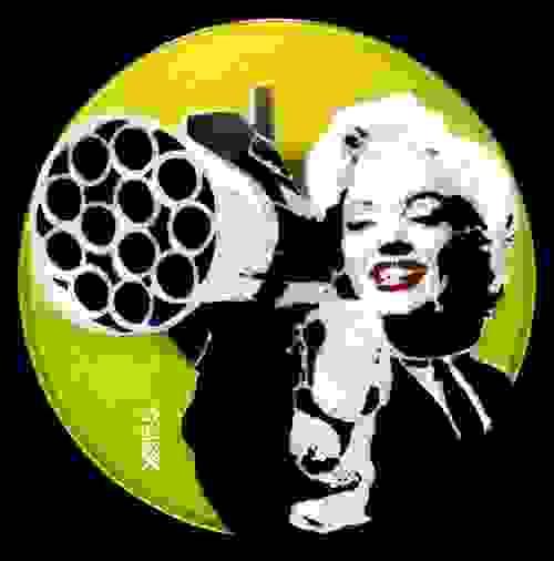 Marilyn sur Vinyl Jaune Transparent