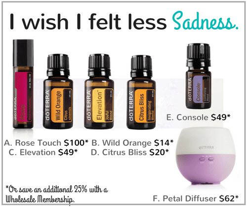I wish I felt less Sadness