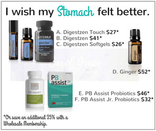 I wish my  Stomach felt better