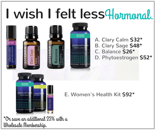I wish I felt less Hormonal