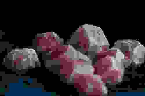 Rough Raspberry Grossular Garnets