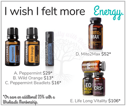 I wish I felt more Energy