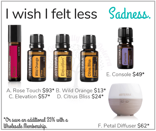 I wish I felt less Sadness
