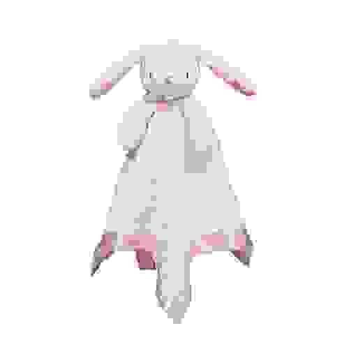 Loveys for Babies Bunny Security Blanket Girl Newborn Soft Pink Lovie Gift for Infant and Toddler