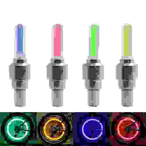 LST-119 Led Flash Tyre Wheel Valve Cap Light for Car Bike Bicycle Motorbicycle Wheel Light Tire