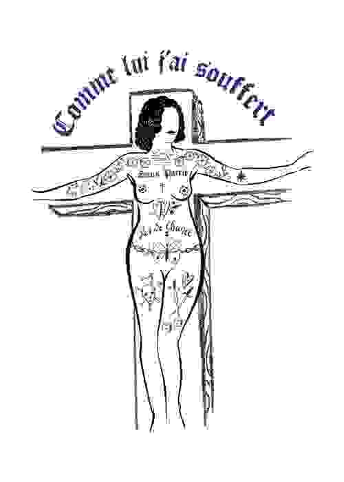 Comme lui j'ai souffert | Sérigraphie