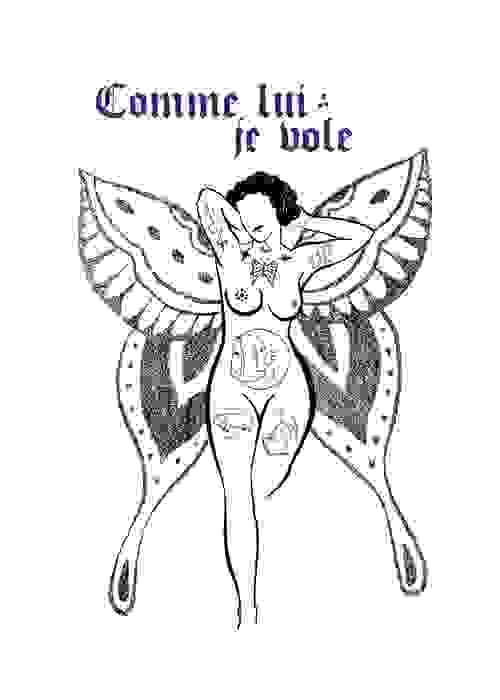 Comme lui je vole | Sérigraphie