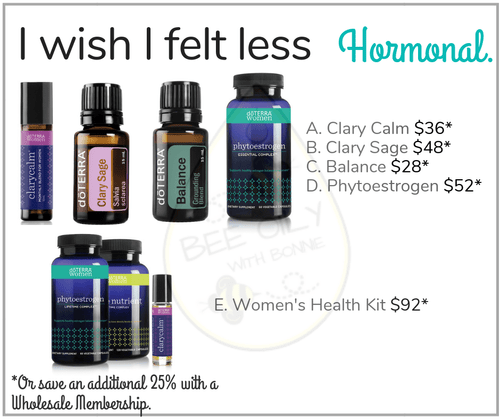 I wish I felt less Hormonal