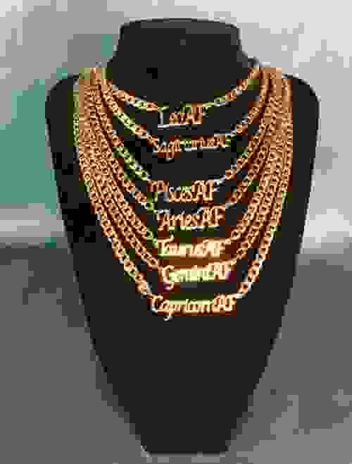 Zodiac AF Me Necklace