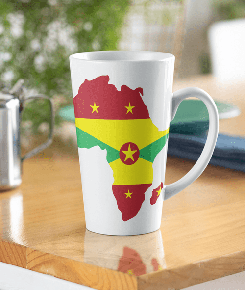 Africa Grenada 17oz latte mug