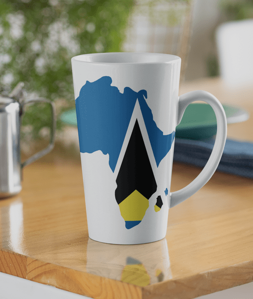Africa St Lucia 17oz latte mug