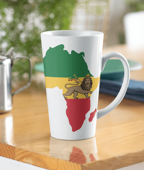 Lion of Judah 17oz latte mug.