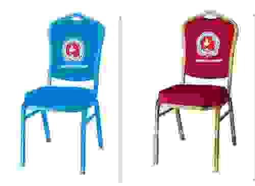 banquet chair with logo branding