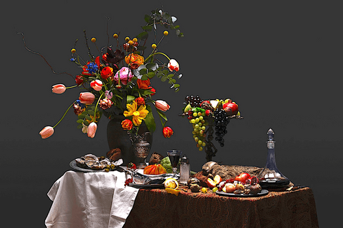 DUTCH KITCHEN STILL LIFE