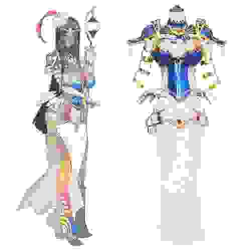 Fate Grand Order Caster Scheherazade Cosplay Costume Armor