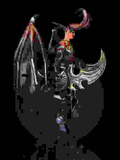 World of Warcraft Hearthstone Demon Hunter Cosplay Set - Display Only