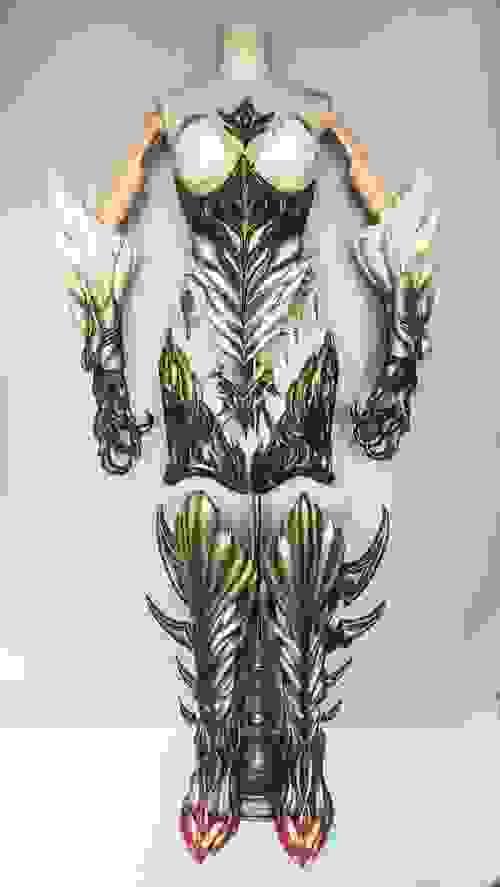 Final Fantasy XIV The Queen of Storms Garuda Cosplay Armor