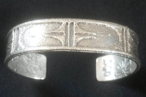 CP: medium bracelet with pottery designs