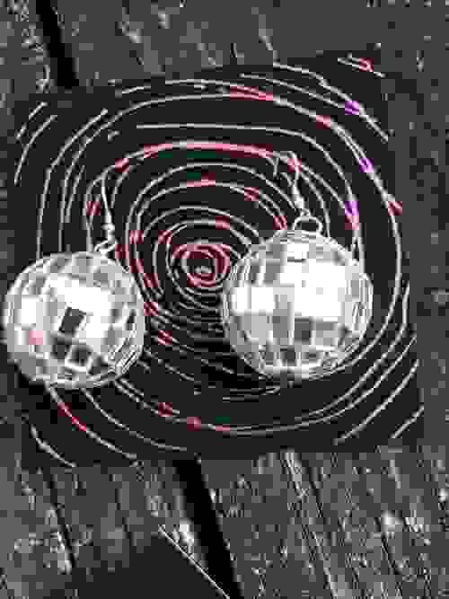 Disco Ball Earrings