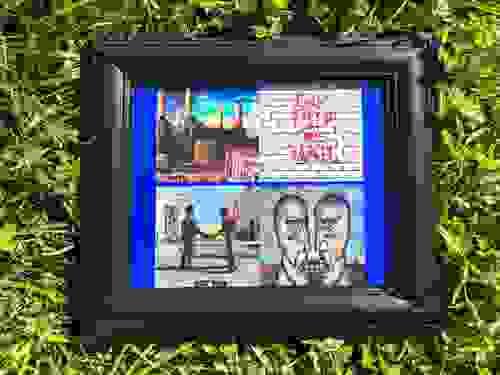 Pink Floyd Artwork Collage Prints (Framed and Unframed)