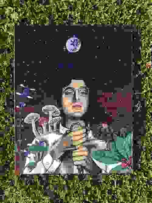 Hamilton's Pharmacopeia #2 Original Acrylic Art Prints and Posters