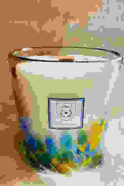 Malahini Salute Candle in Hand Blown Glass