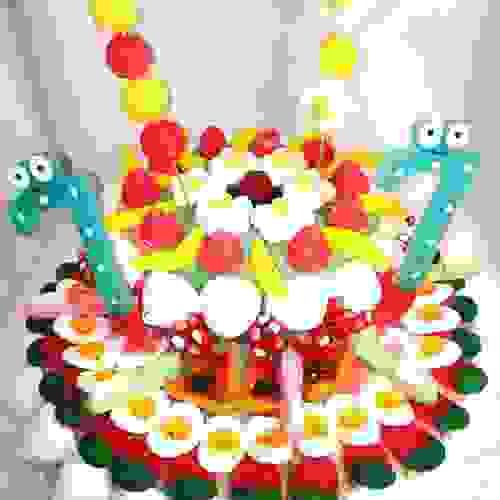 Pastel de dos pisos