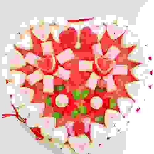 Pastel de San Valentín 