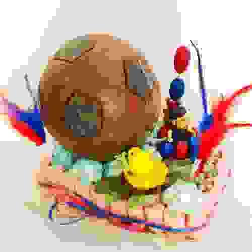 Pastel pelota de futbol
