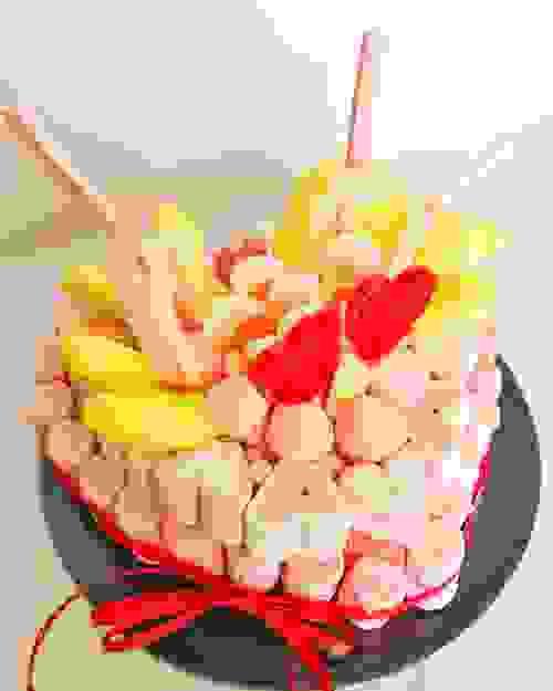 Pastel de corazón 